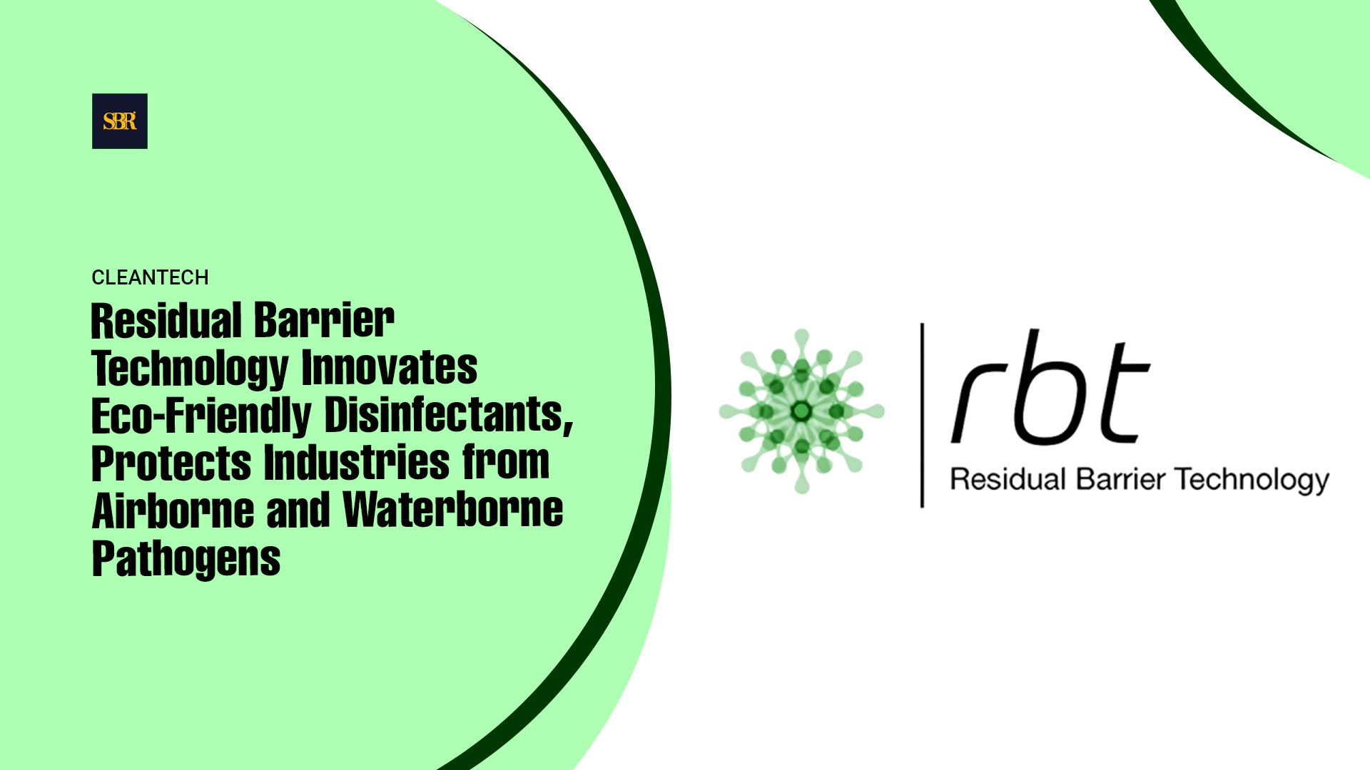 Residual Barrier Technology Innovates Eco-Friendly Disinfectants, Protects Industries from Airborne and Waterborne Pathogens