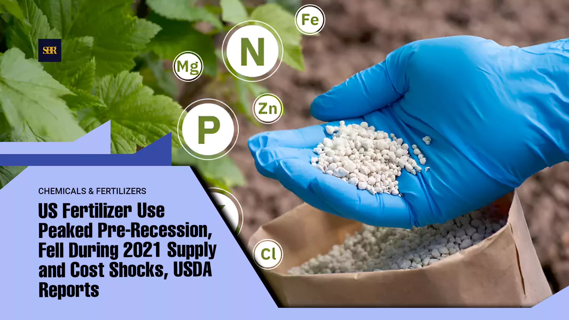 US Fertilizer Use Peaked Pre-Recession, Fell During 2021 Supply and Cost Shocks, USDA Reports